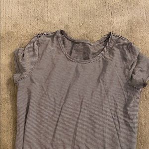 Lululemon striped t shirt
